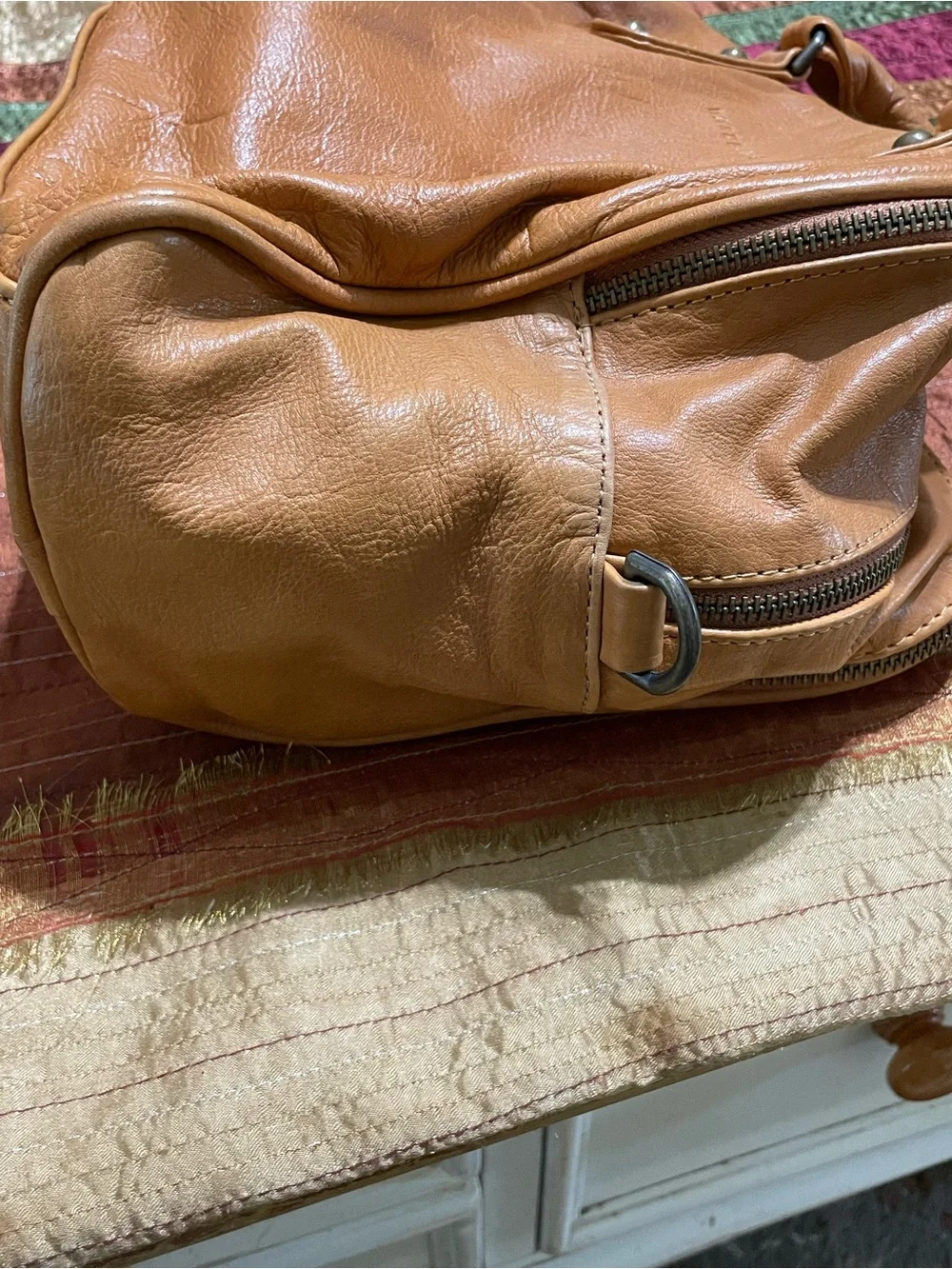 Wanderers Travel Company Provance Leather Satchel.